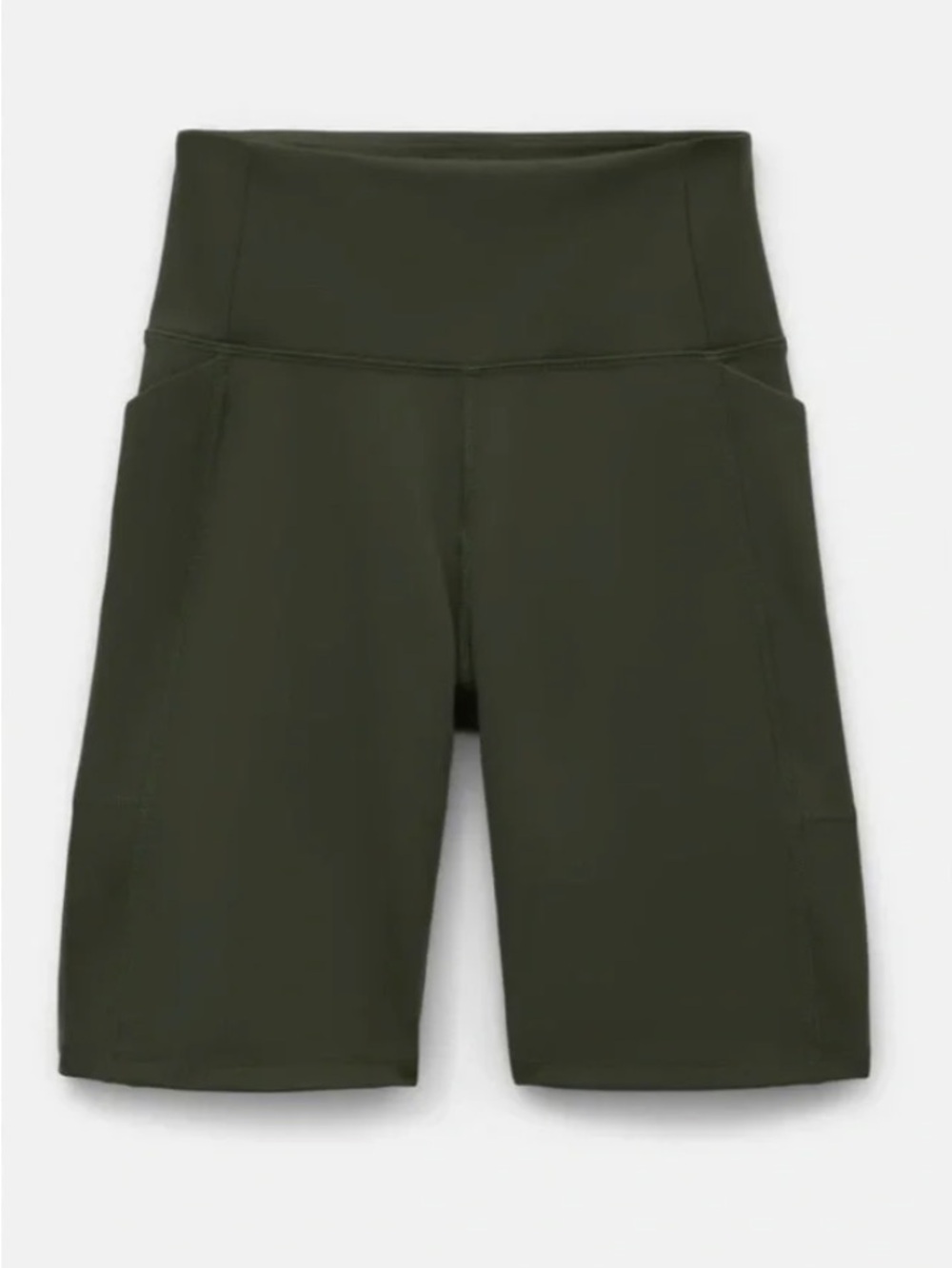 Girlfriend Collective High-Waist Olive Green Women’s Bike Shorts size XXL NWT